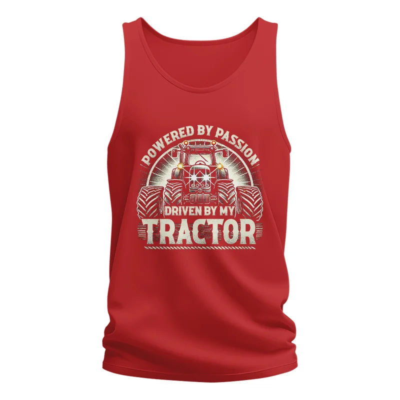 Powered By Passion Driven By My Tractor 6 - Unisex Jersey Tank