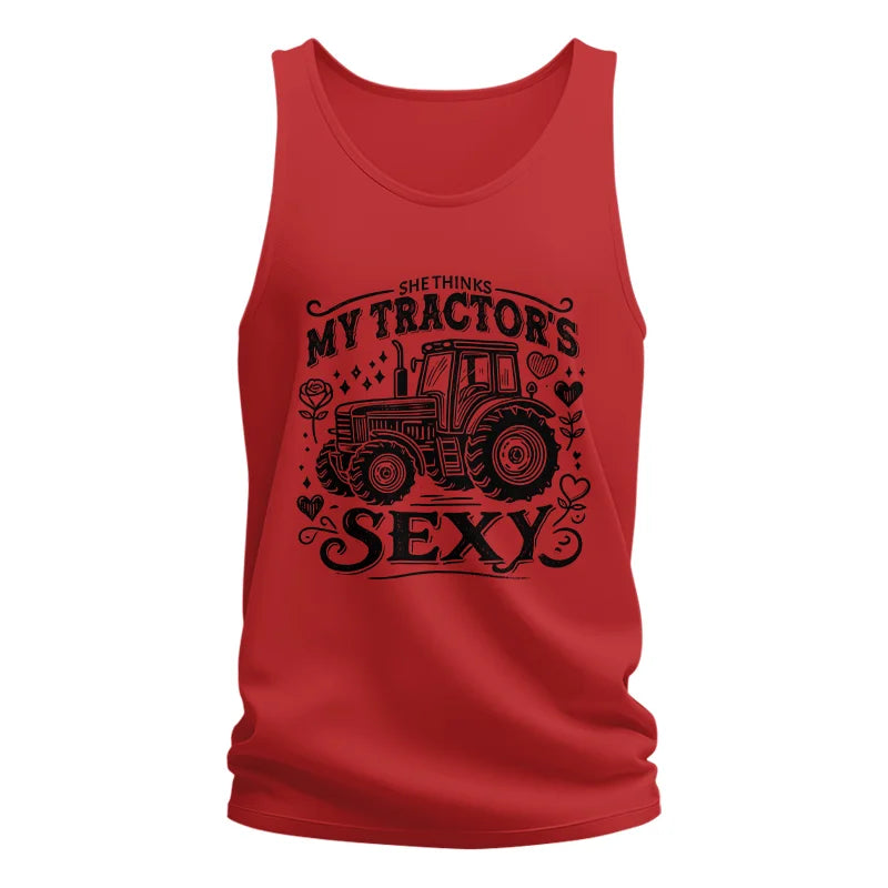 She Thinks My Tractor's Sexy - Unisex Jersey Tank