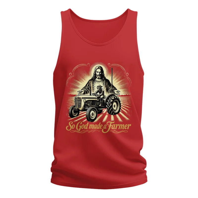 Image of So God Made A Farmer 2 - Unisex Jersey Tank