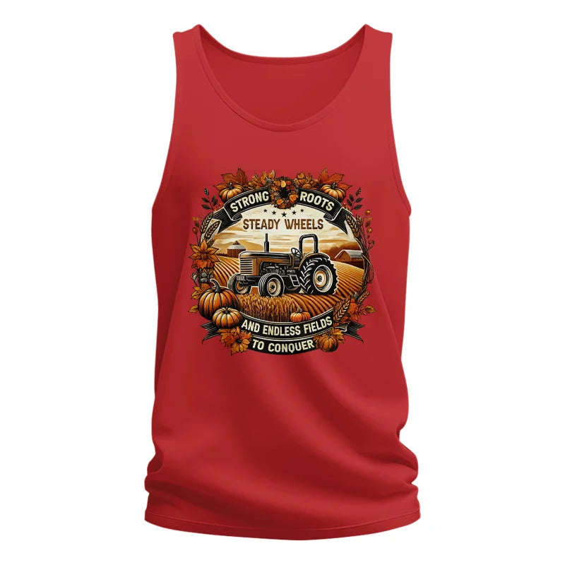 Thanksgiving Farmer Endless Fields To Conquer 1 - Unisex Jersey Tank