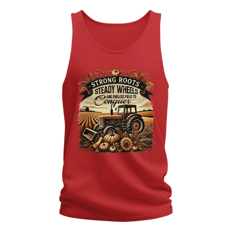 Thanksgiving Farmer Endless Fields To Conquer 2 - Unisex Jersey Tank