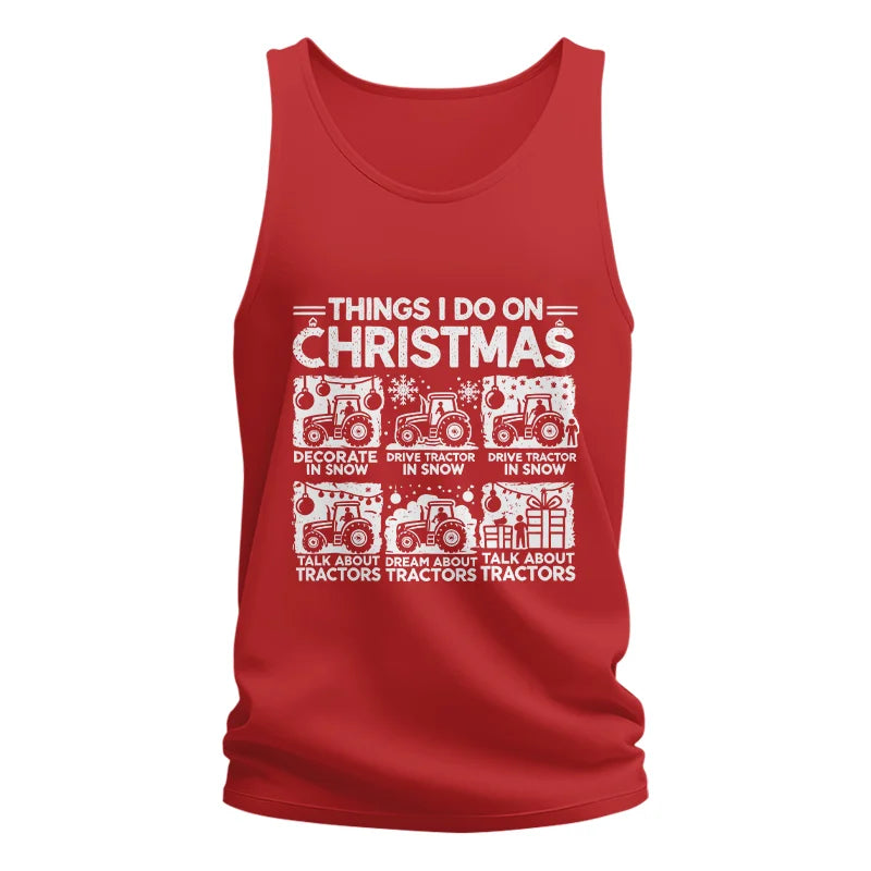 Image of Things I Do On Christmas - Unisex Jersey Tank