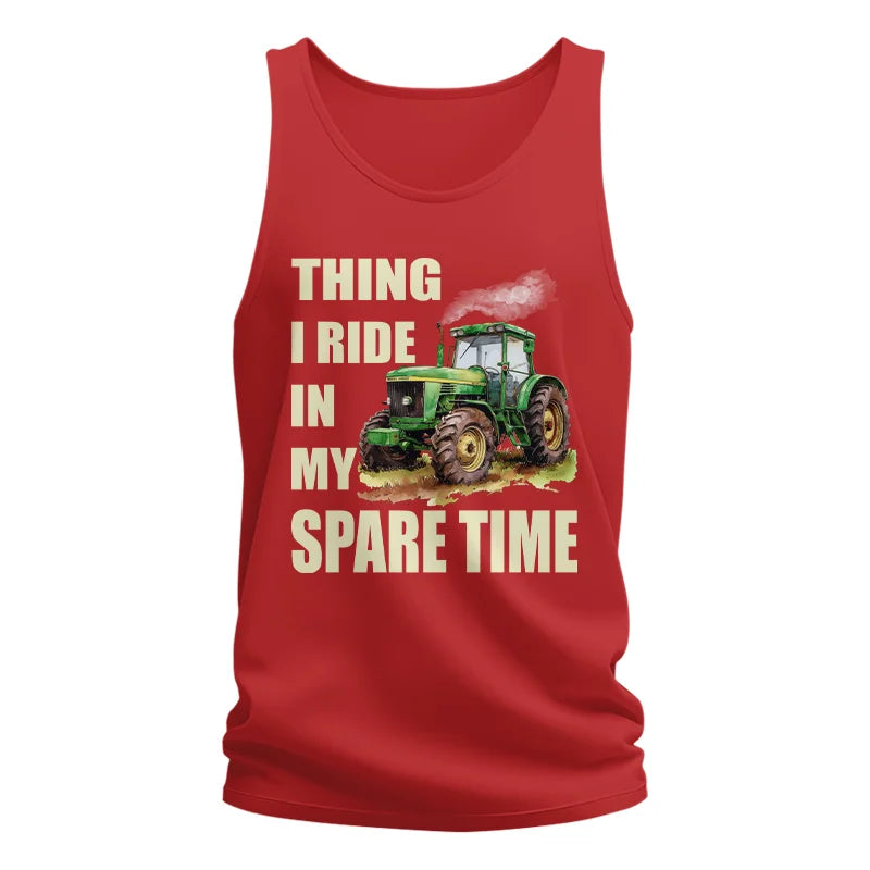 Things I Ride In My Spare Time 1 - Unisex Jersey Tank