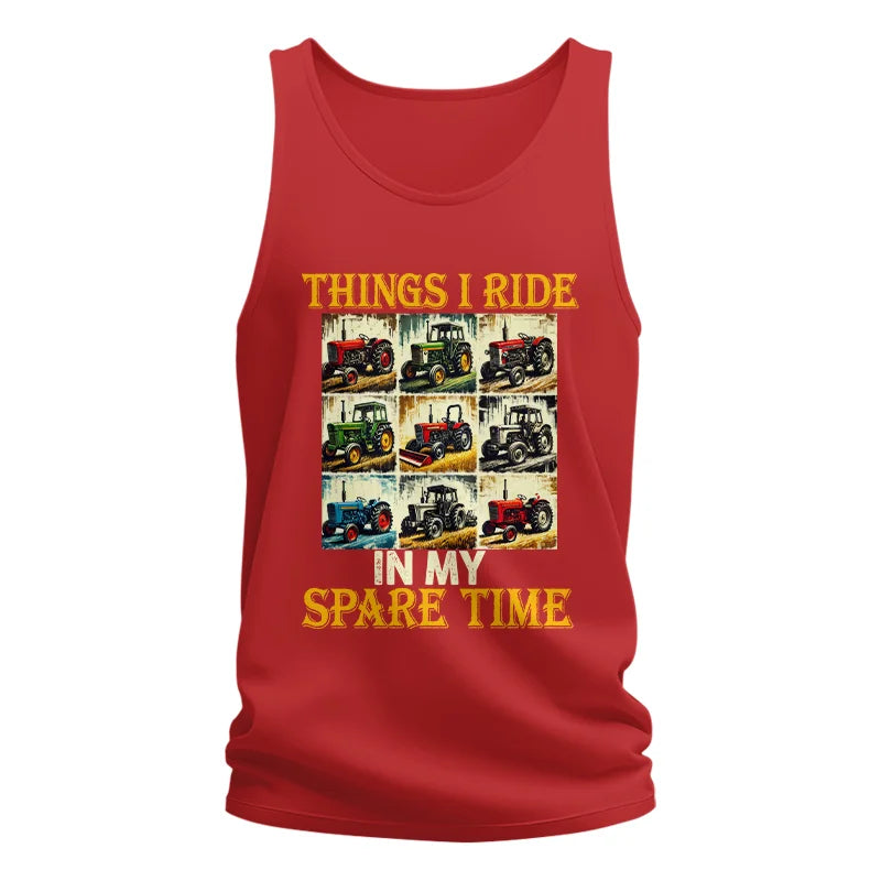 Things I Ride In My Spare Time 2 - Unisex Jersey Tank