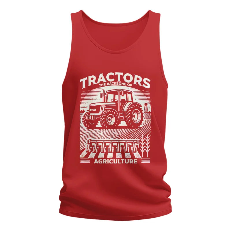 Image of Tractors The Backbone Of Agriculture - Unisex Jersey Tank