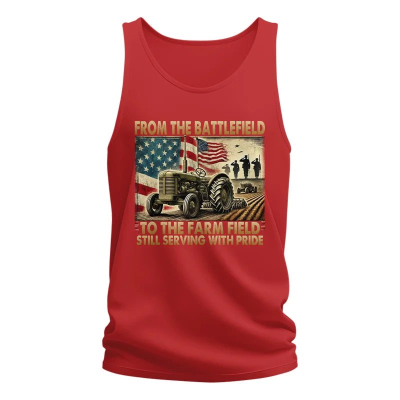 Veteran Farmer From The Battlefield To The Farm Field 1 - Unisex Jersey Tank