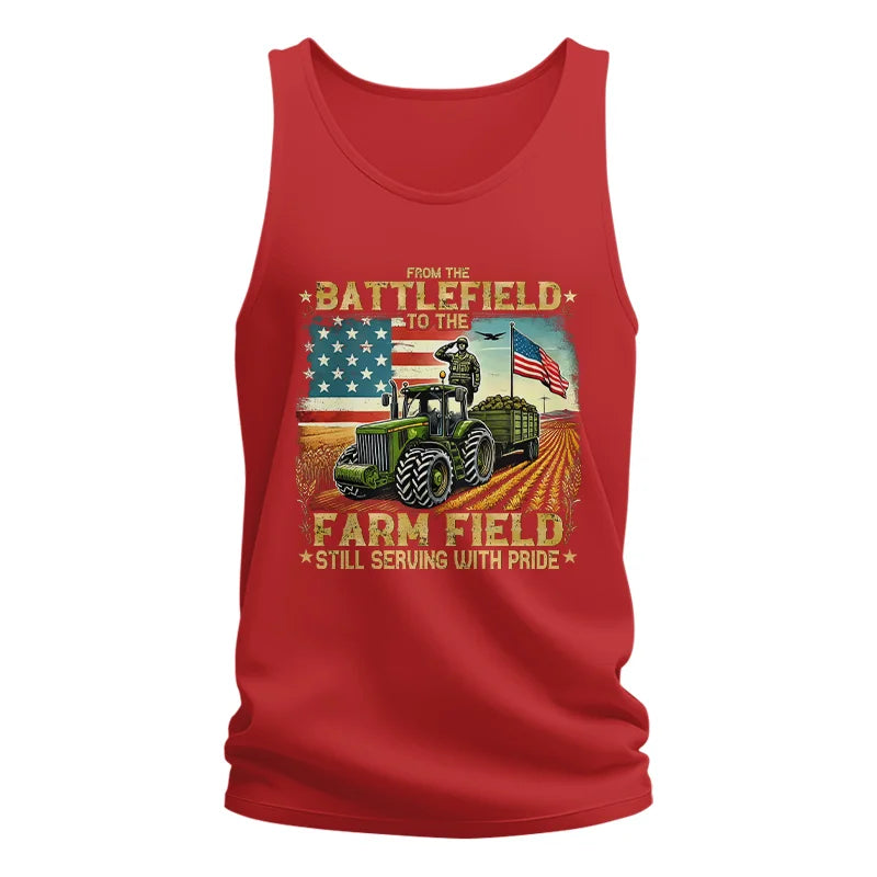 Veteran Farmer From The Battlefield To The Farm Field 2 - Unisex Jersey Tank