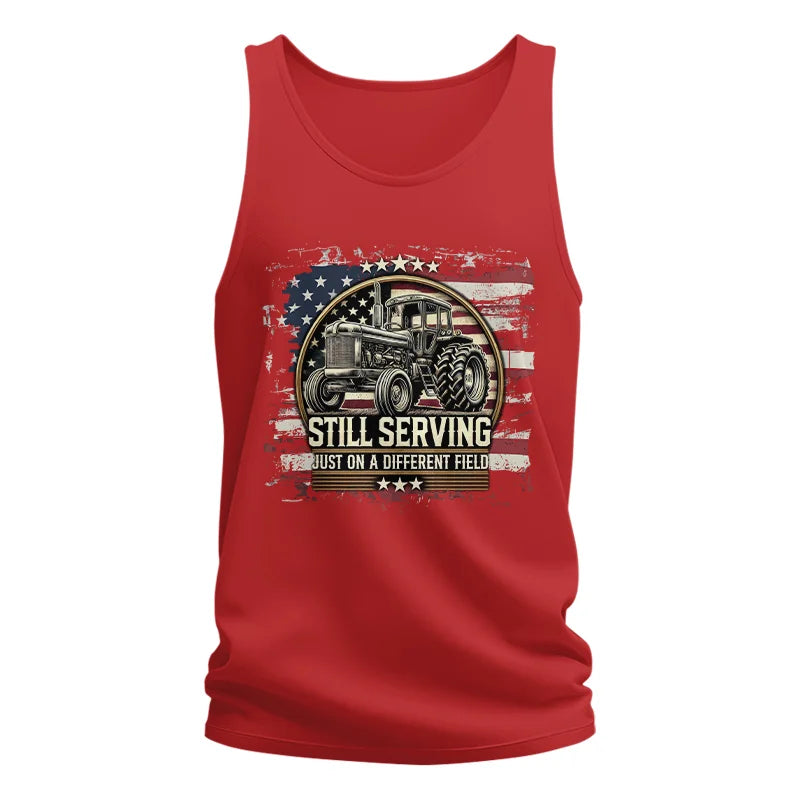 Image of Veteran Farmer Still Serving 1 - Unisex Jersey Tank