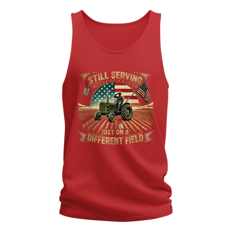 Veteran Farmer Still Serving 8 - Unisex Jersey Tank