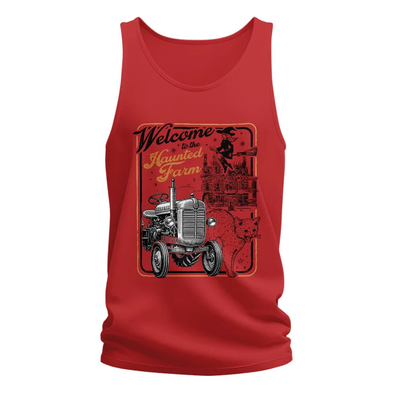 Image of Welcome To The Haunted Farm 1 - Unisex Jersey Tank