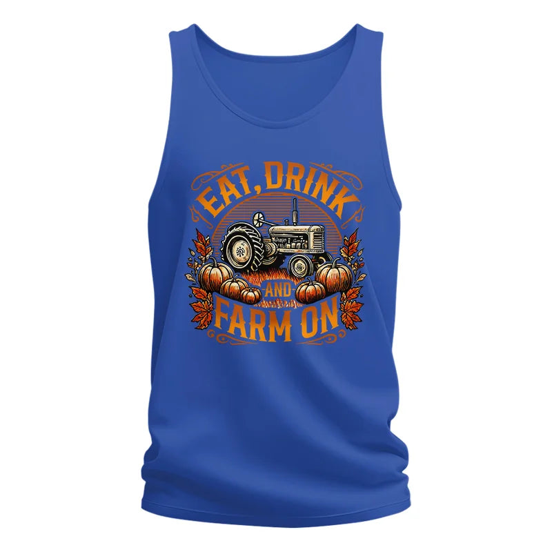 Image of Eat Drink and Farm On 2 - Unisex Jersey Tank