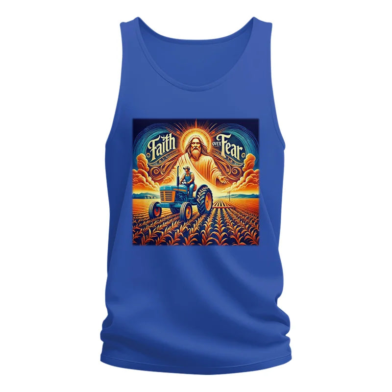 Faith Over Fear 1 - Unisex Jersey Tank