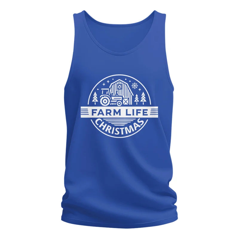 Farm Life Christmas 1 - Unisex Jersey Tank