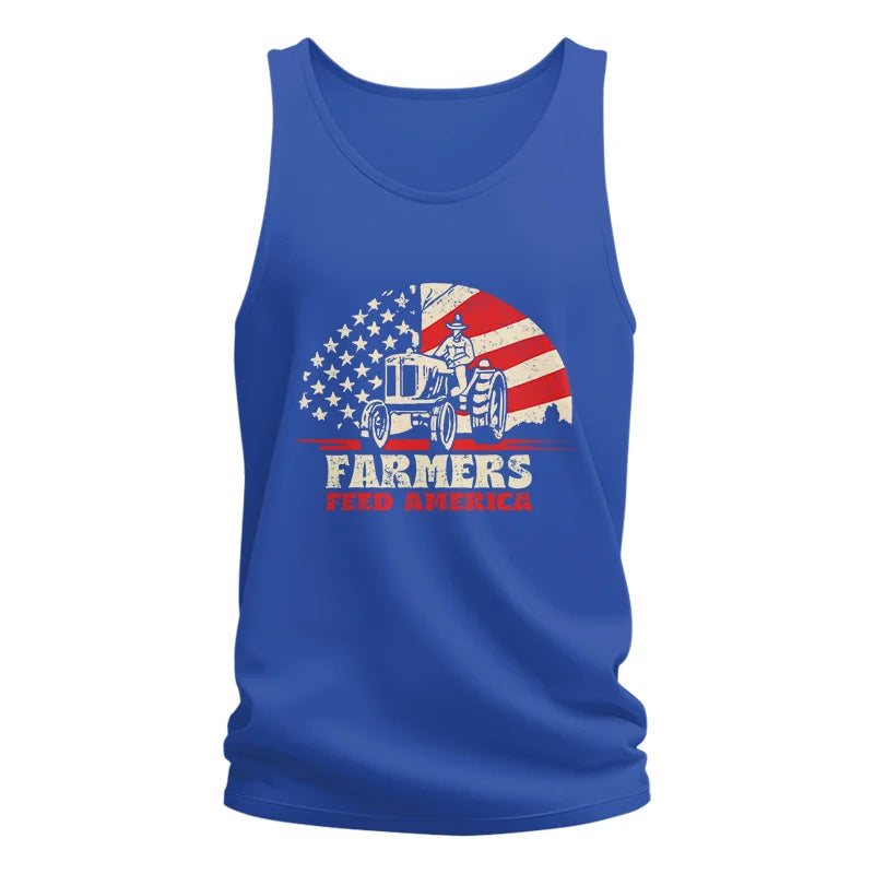 Farmers Feed America Support Farmers - Unisex Jersey Tank