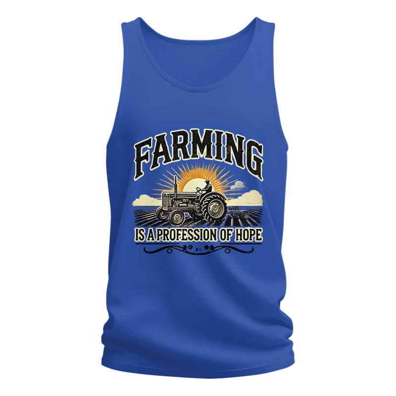 Image of Farming Is A Profession Of Hope 1 - Unisex Jersey Tank