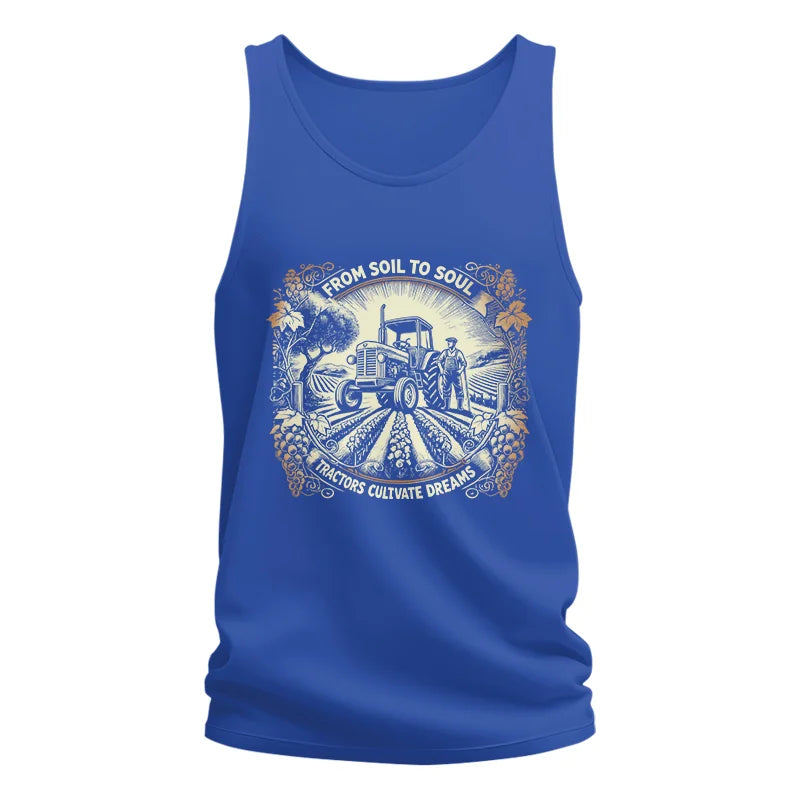 From Soil To Soul_Tractors Cultivate Dreams 2 - Unisex Jersey Tank