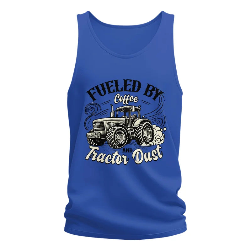 Image of Fueled By Coffee And Tractor Dust 2 - Unisex Jersey Tank