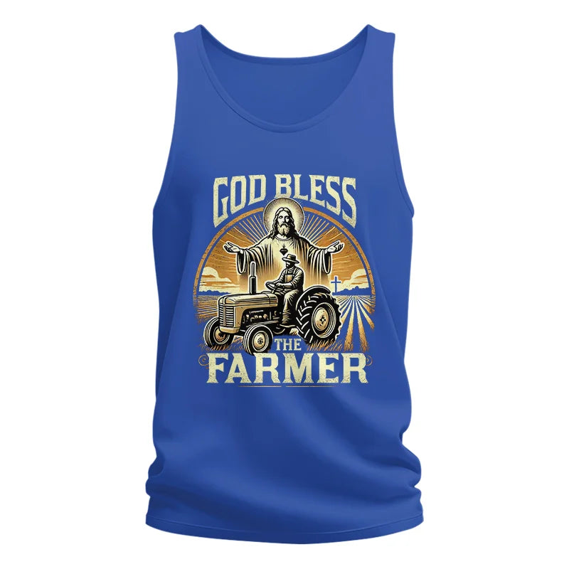 God Bless The Farmer 1 - Unisex Jersey Tank