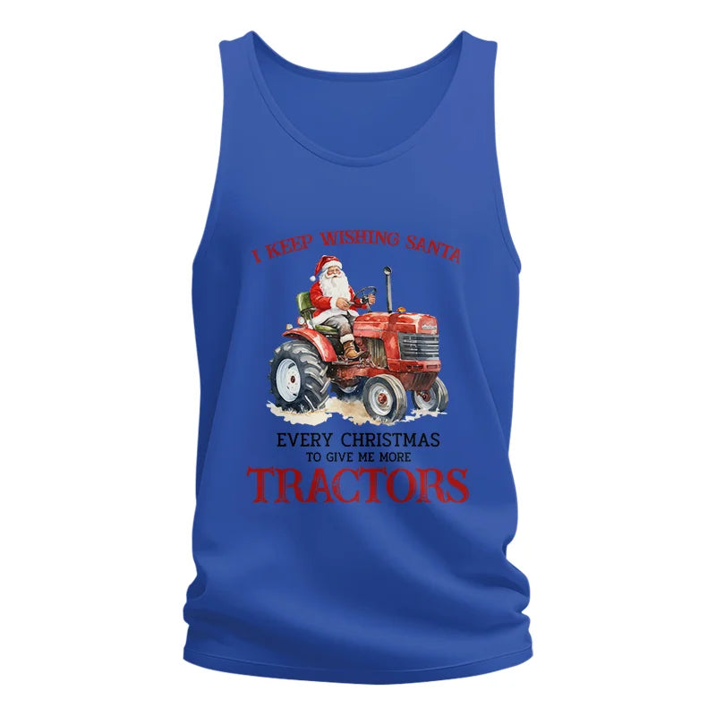 I Keep Wishing Santa 2 - Unisex Jersey Tank