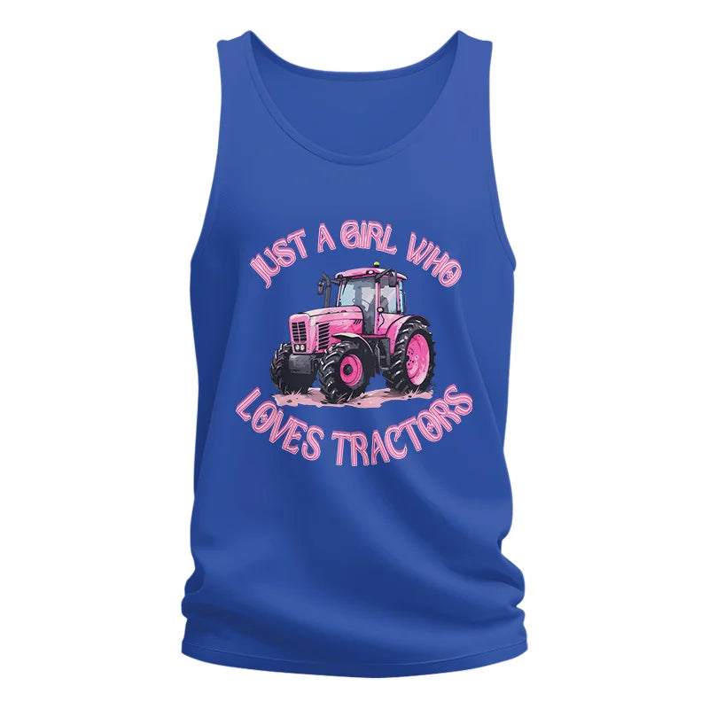 Just A Girl Who Loves Tractors 1 - Unisex Jersey Tank