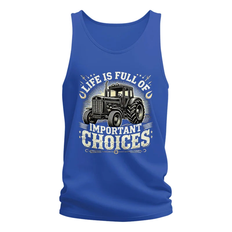 Image of Life Is Full Of Important Choices 5 - Unisex Jersey Tank