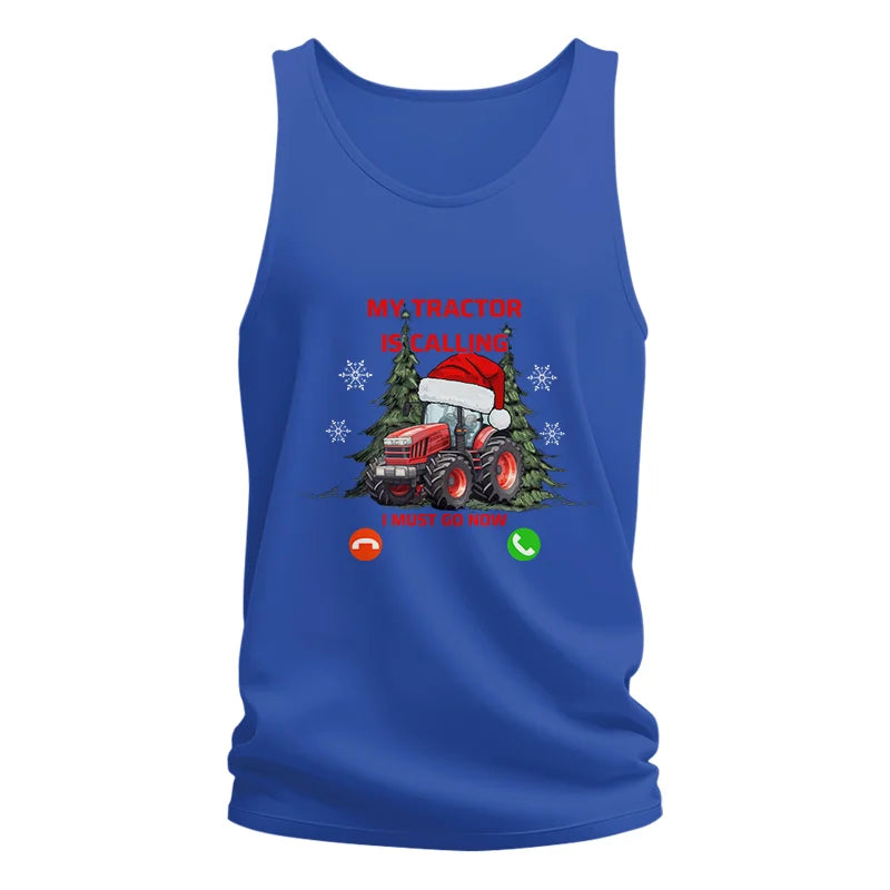 Image of My Tractor Is Calling 2 - Unisex Jersey Tank