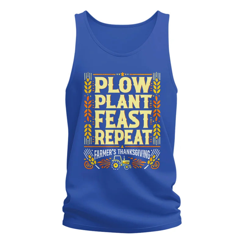 Image of Plow Plant Feast Repeat - Unisex Jersey Tank