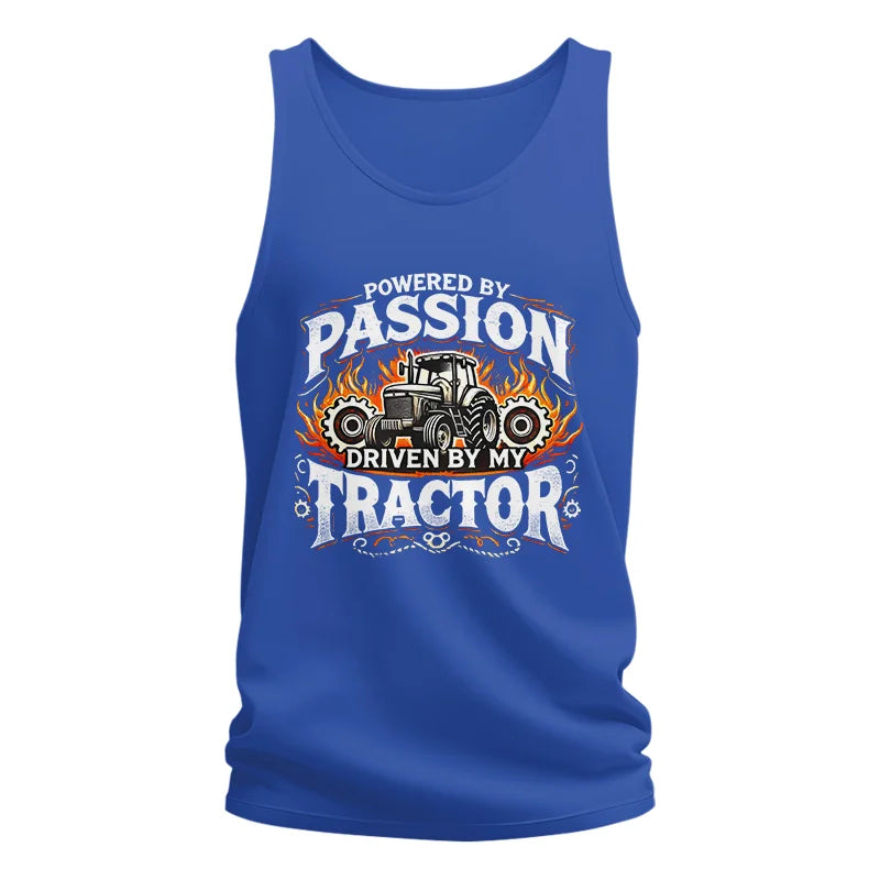 Powered By Passion Driven By My Tractor 1 - Unisex Jersey Tank