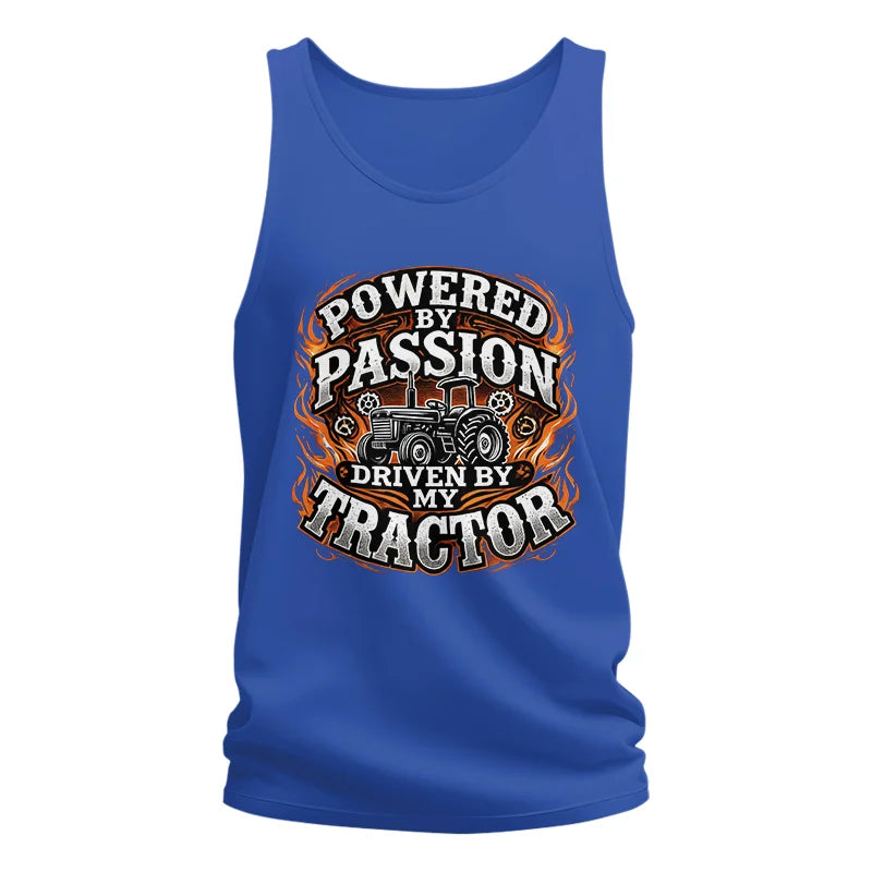 Powered By Passion Driven By My Tractor 5 - Unisex Jersey Tank