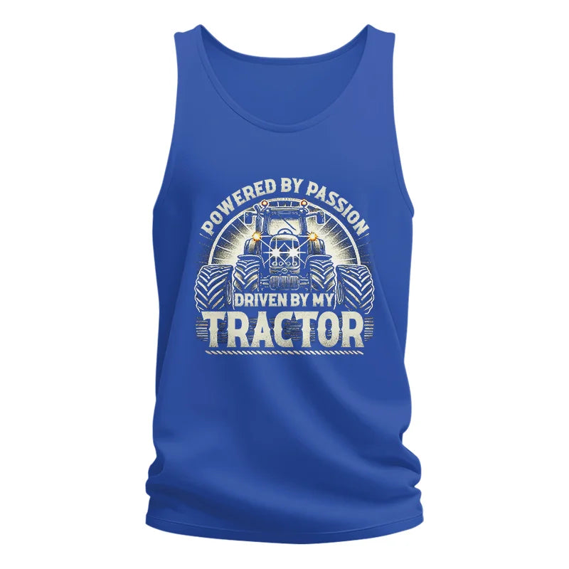 Powered By Passion Driven By My Tractor 6 - Unisex Jersey Tank