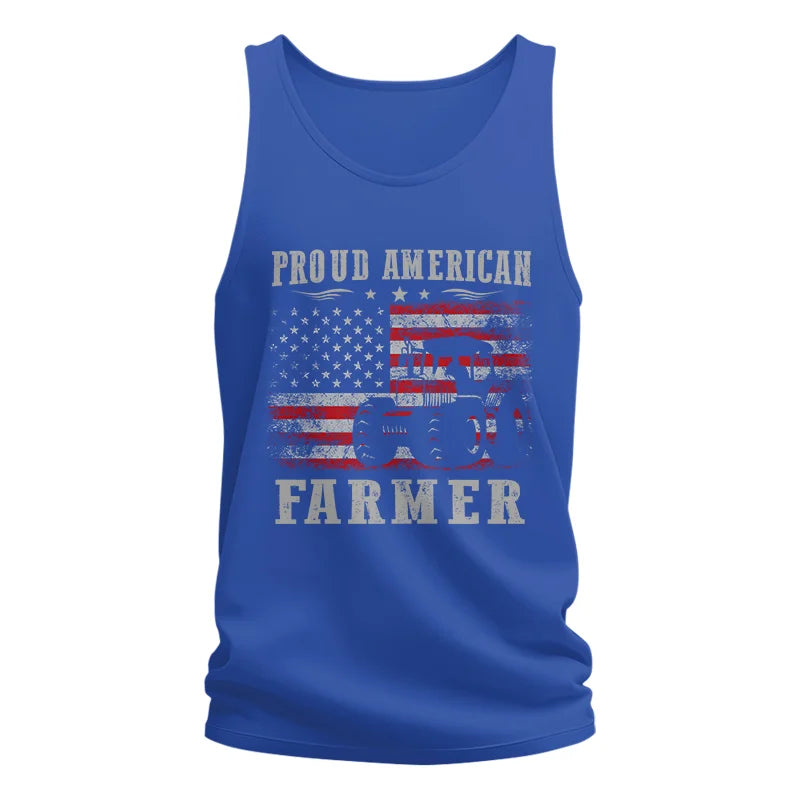 Proud American Farmer - Unisex Jersey Tank