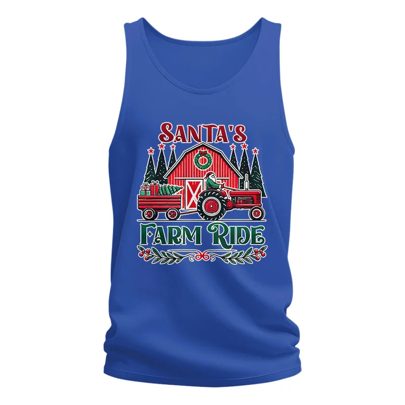 Santa's Farm Ride 1 - Unisex Jersey Tank