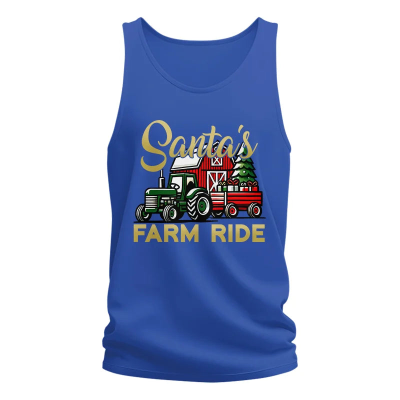 Santa's Farm Ride 2 - Unisex Jersey Tank