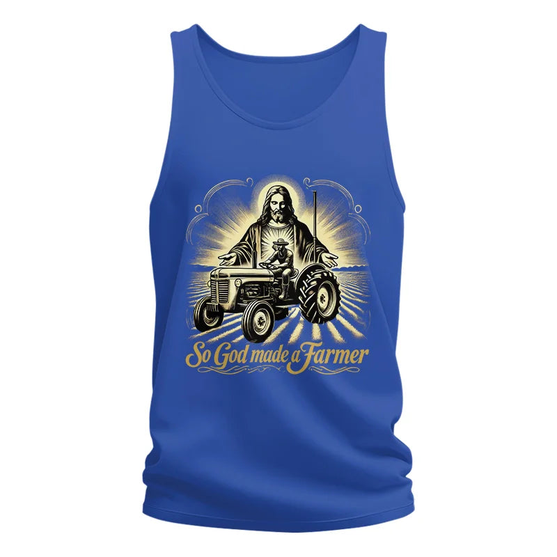 Image of So God Made A Farmer 2 - Unisex Jersey Tank