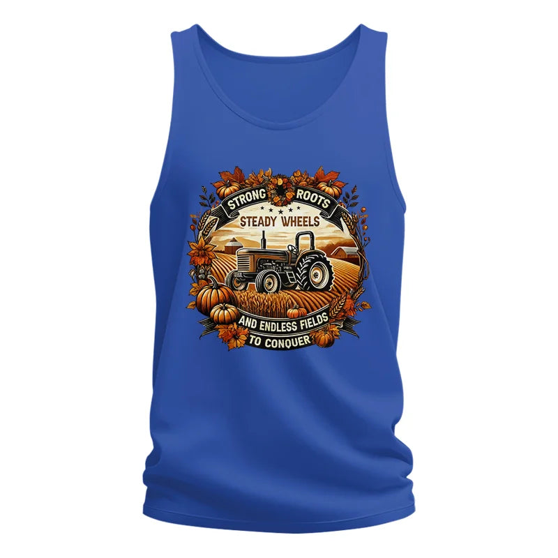 Thanksgiving Farmer Endless Fields To Conquer 1 - Unisex Jersey Tank