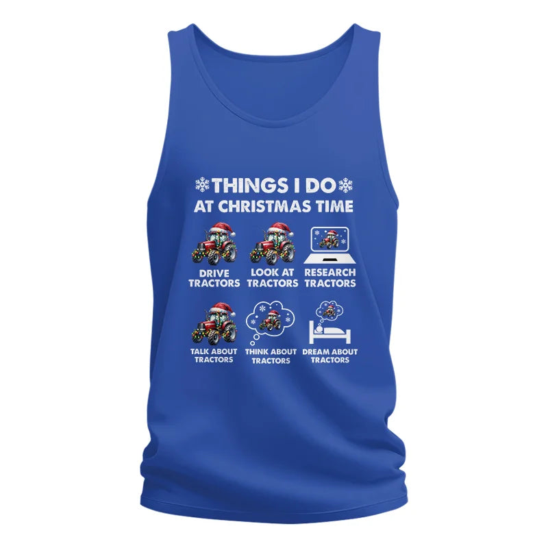 Image of Things I Do At Christmas Time - Unisex Jersey Tank