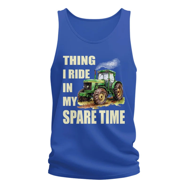 Image of Things I Ride In My Spare Time 1 - Unisex Jersey Tank