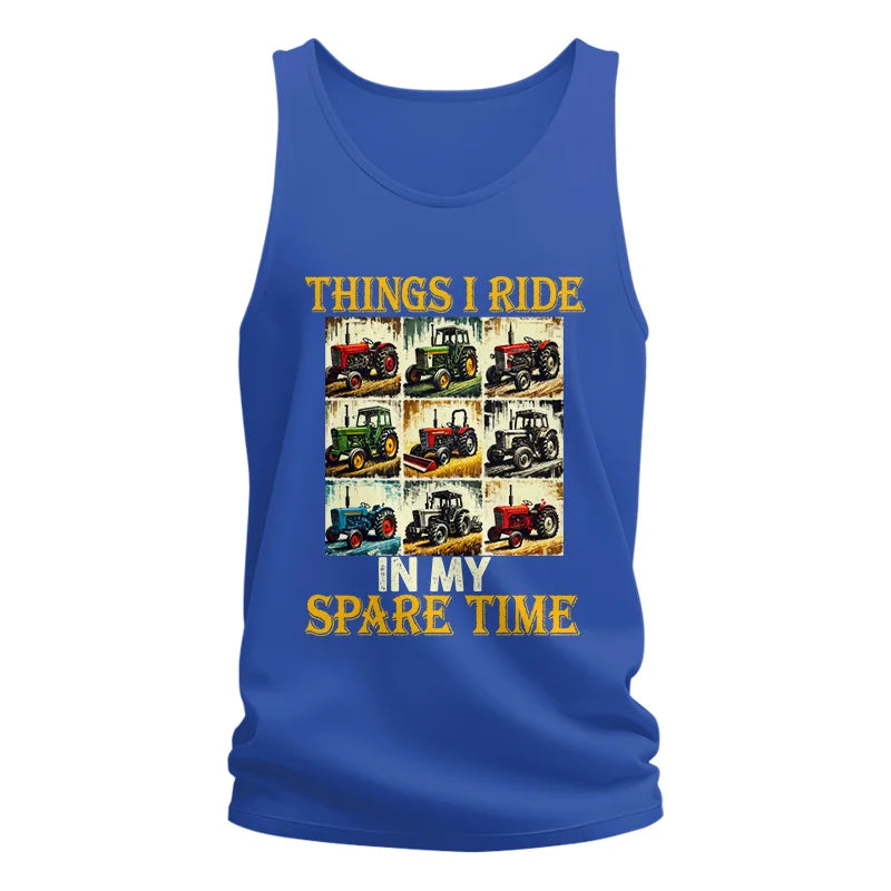 Things I Ride In My Spare Time 2 - Unisex Jersey Tank