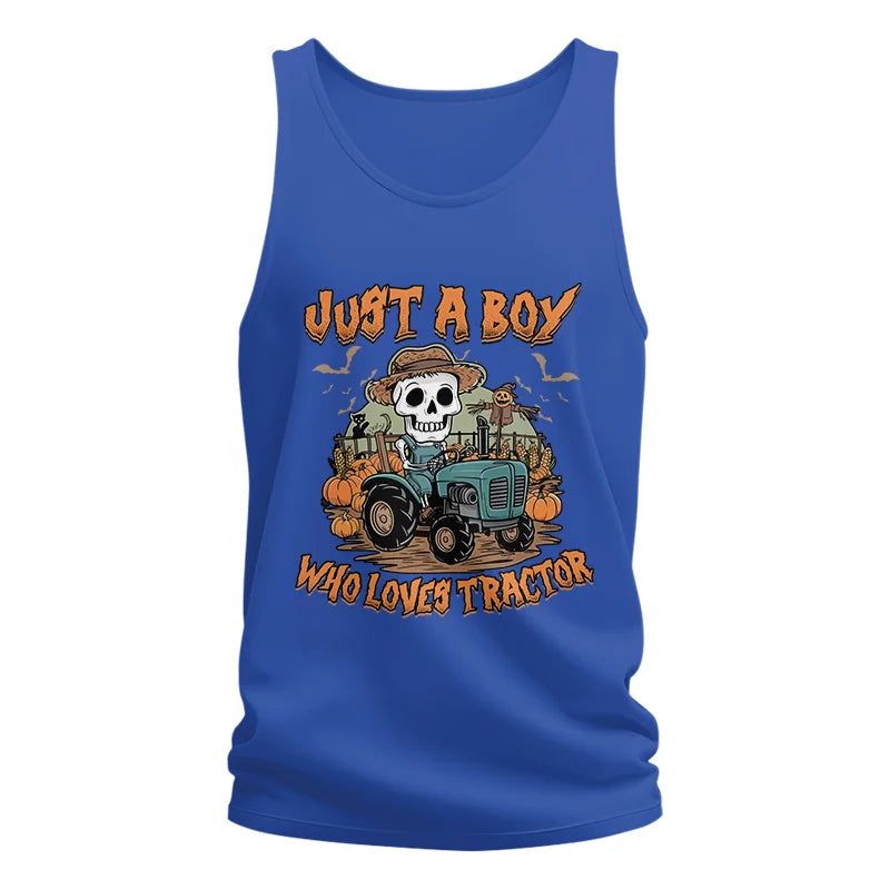 Tractors Halloween Themed - Unisex Jersey Tank