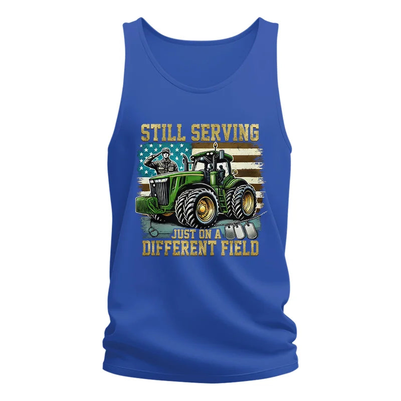 Veteran Farmer Still Serving 3 - Unisex Jersey Tank