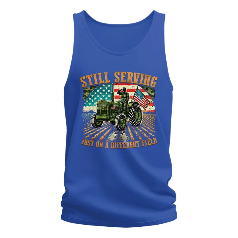 Veteran Farmer Still Serving 9 - Unisex Jersey Tank