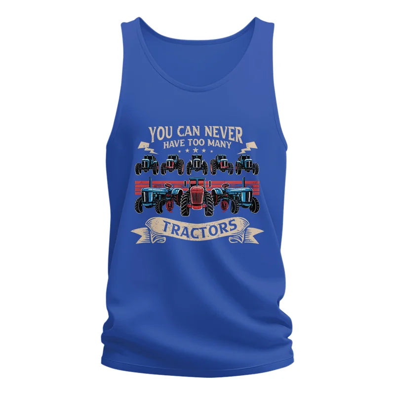 Image of You Can Never Have Too Many Tractor - Unisex Jersey Tank