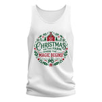 Christmas on the Farm Where the Magic Begins! 2 - Unisex Jersey Tank