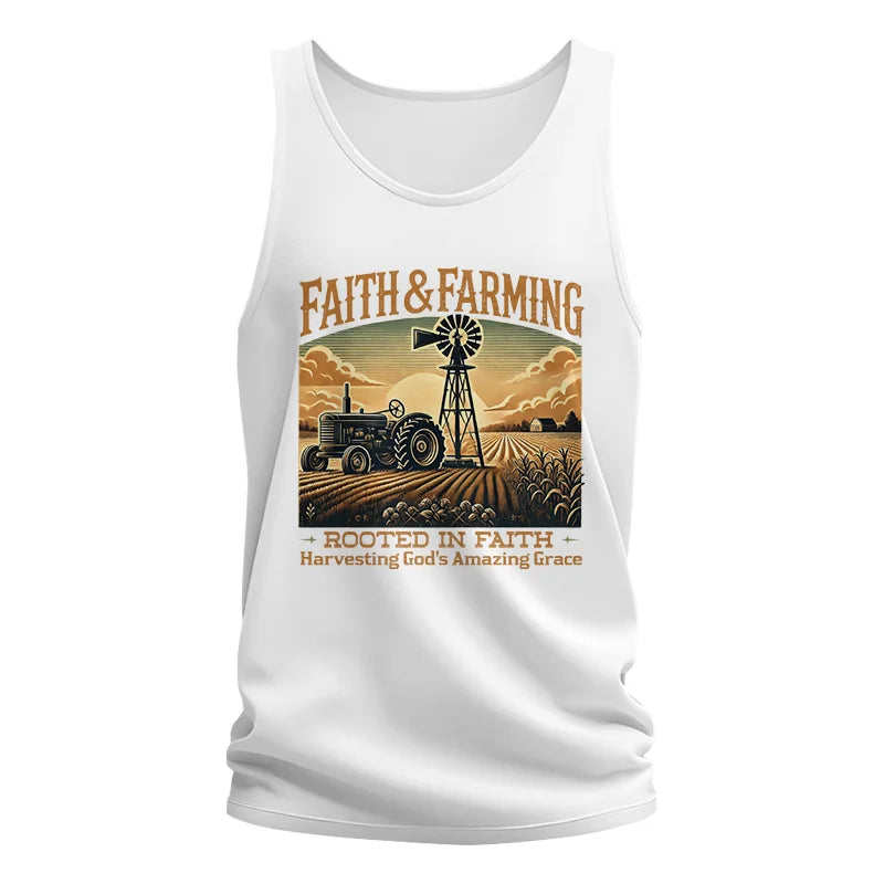 Faith And Farming 3 - Unisex Jersey Tank