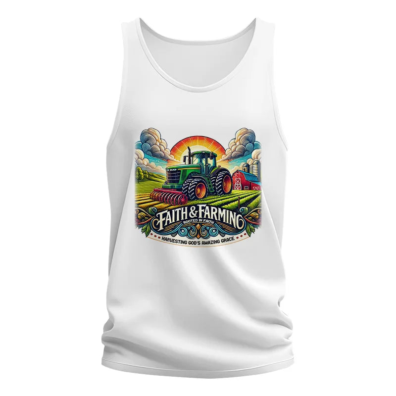 Image of Faith and Farming 5 - Unisex Jersey Tank