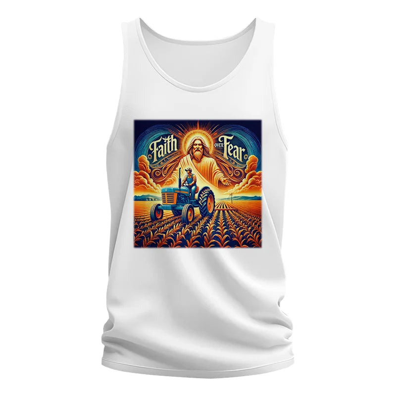 Faith Over Fear 1 - Unisex Jersey Tank