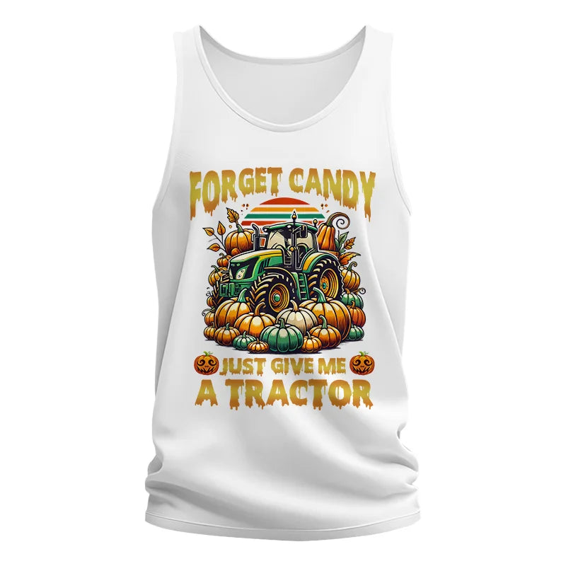 Image of Forget Candy Just Give Me A Tractor - Unisex Jersey Tank