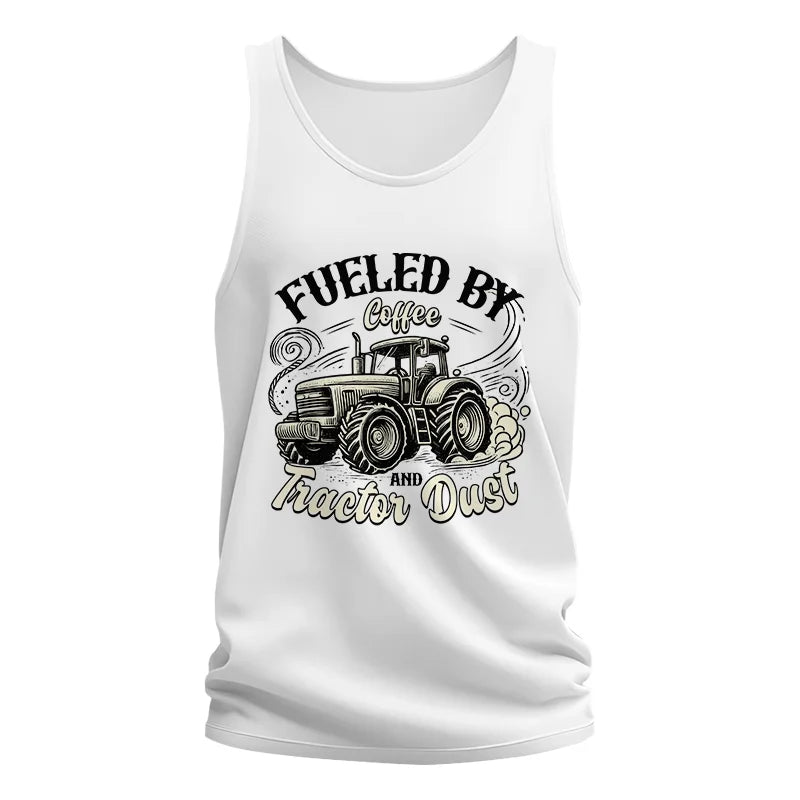 Fueled By Coffee And Tractor Dust 2 - Unisex Jersey Tank