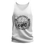 Good Vibes Tractor Rides - Unisex Jersey Tank