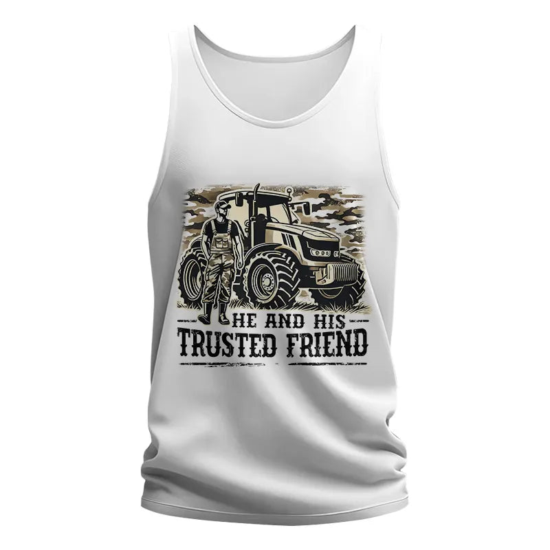 Image of He and His Trusted Friend - Unisex Jersey Tank